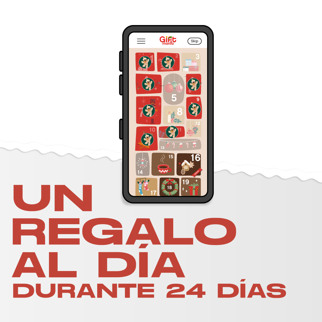 Teléfono con juego de navidad