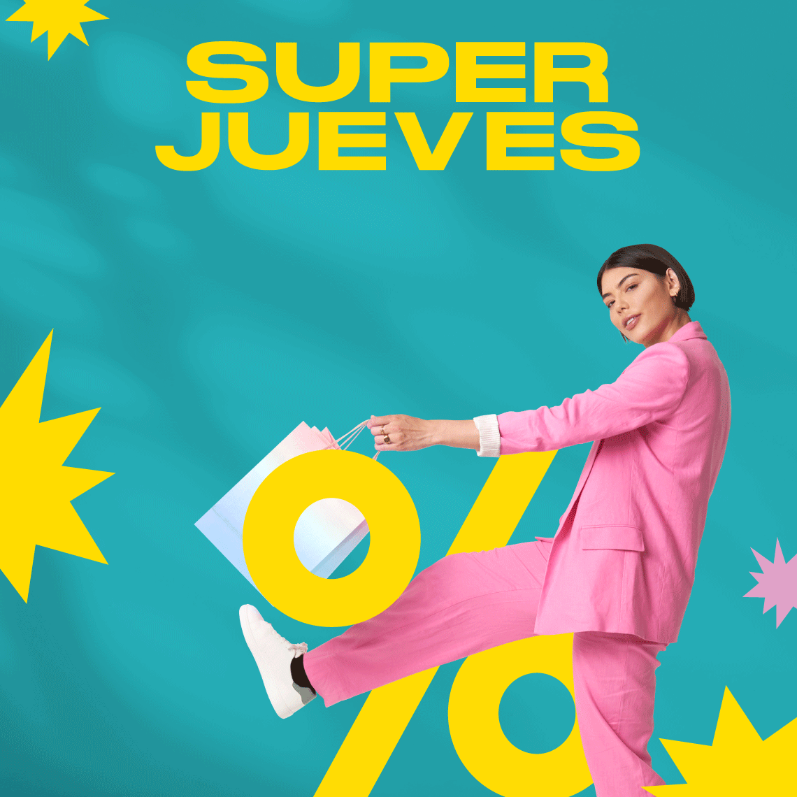 girl with pink suit